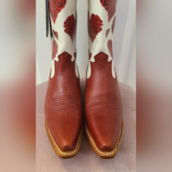 Olivia Benett×Twisted X Rose Cowboy Boots for Women - Picture 3 of 11